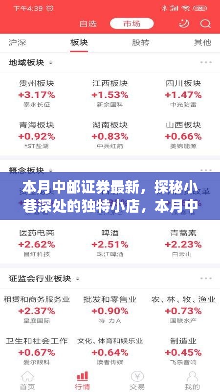 探秘小巷深处的独特小店，中邮证券周边隐藏的美食瑰宝本月盘点