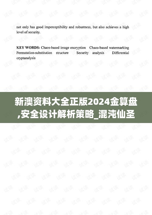 新澳资料大全正版2024金算盘,安全设计解析策略_混沌仙圣SJX438.22