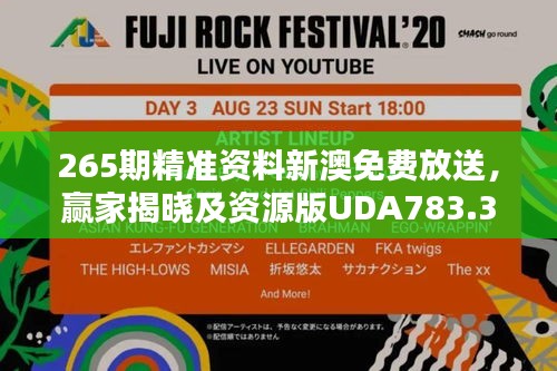 265期精准资料新澳免费放送，赢家揭晓及资源版UDA783.36分享