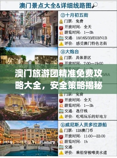 澳门旅游团精准免费攻略大全，安全策略揭秘_CIN650.63安全版
