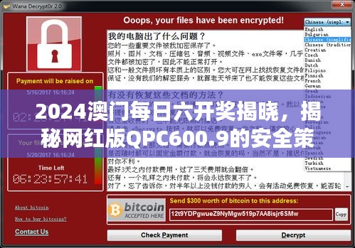 2024澳门每日六开奖揭晓，揭秘网红版QPC600.9的安全策略