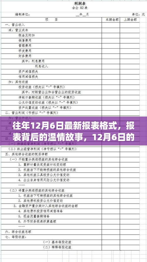 往年12月6日报表背后的温情与数字魔法，友情奇迹的诞生