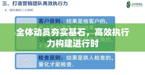 全体动员夯实基石，高效执行力构建进行时