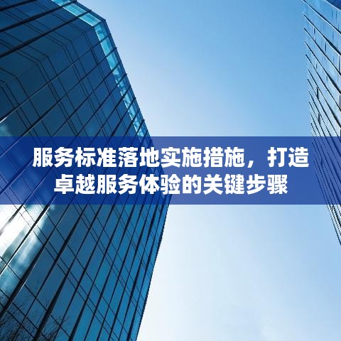 服务标准落地实施措施，打造卓越服务体验的关键步骤
