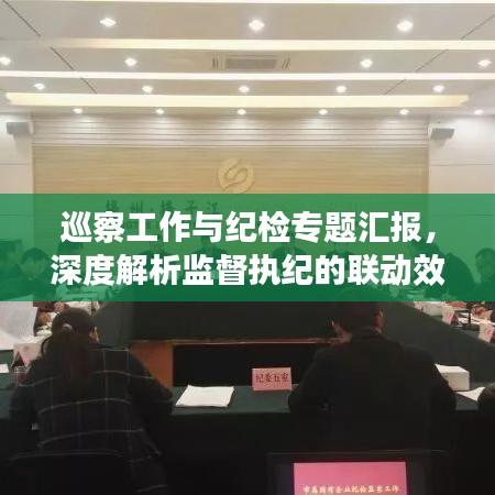 巡察工作与纪检专题汇报，深度解析监督执纪的联动效应
