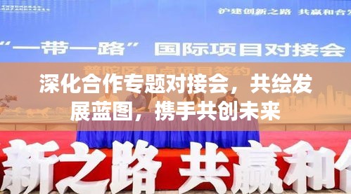 深化合作专题对接会，共绘发展蓝图，携手共创未来
